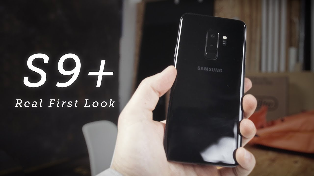 Galaxy S9+ REAL First Look | vs. iPhone X vs. Pixel 2 XL