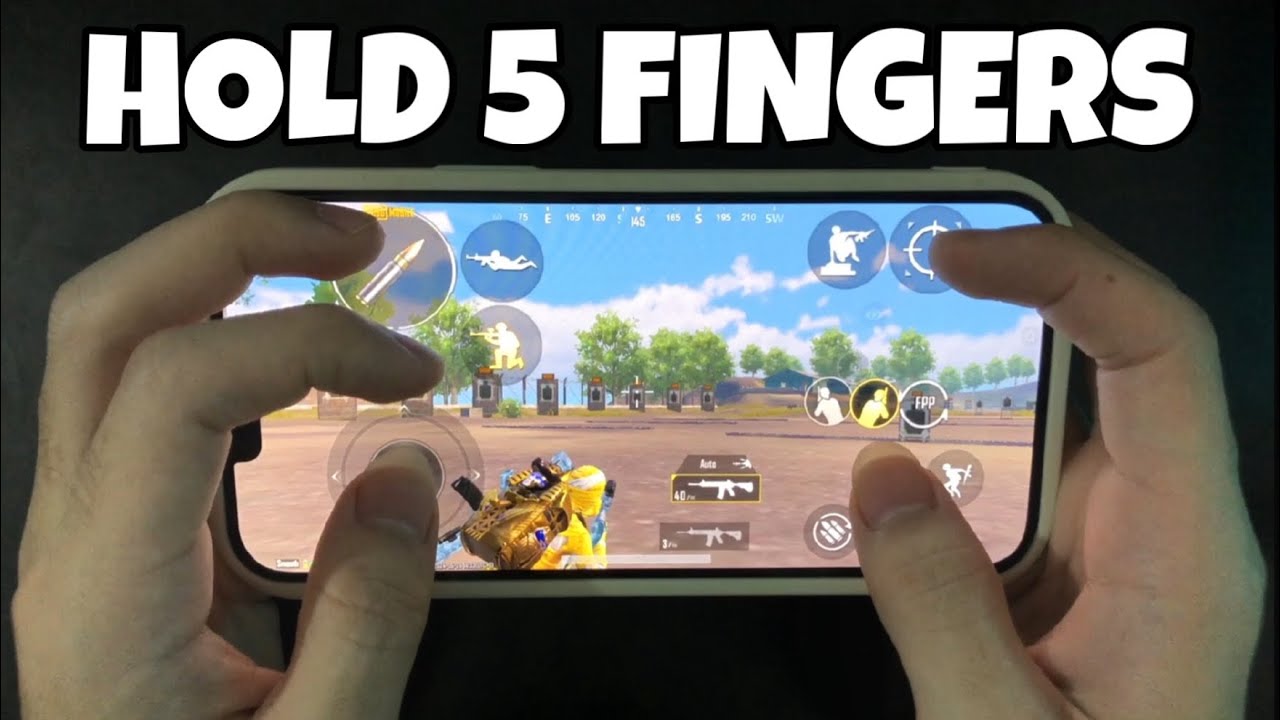 New🔥Tips And Trick Hold Phone Properly When Playing 5 Finger Claw | Handcam Gameplay PUBG Mobile