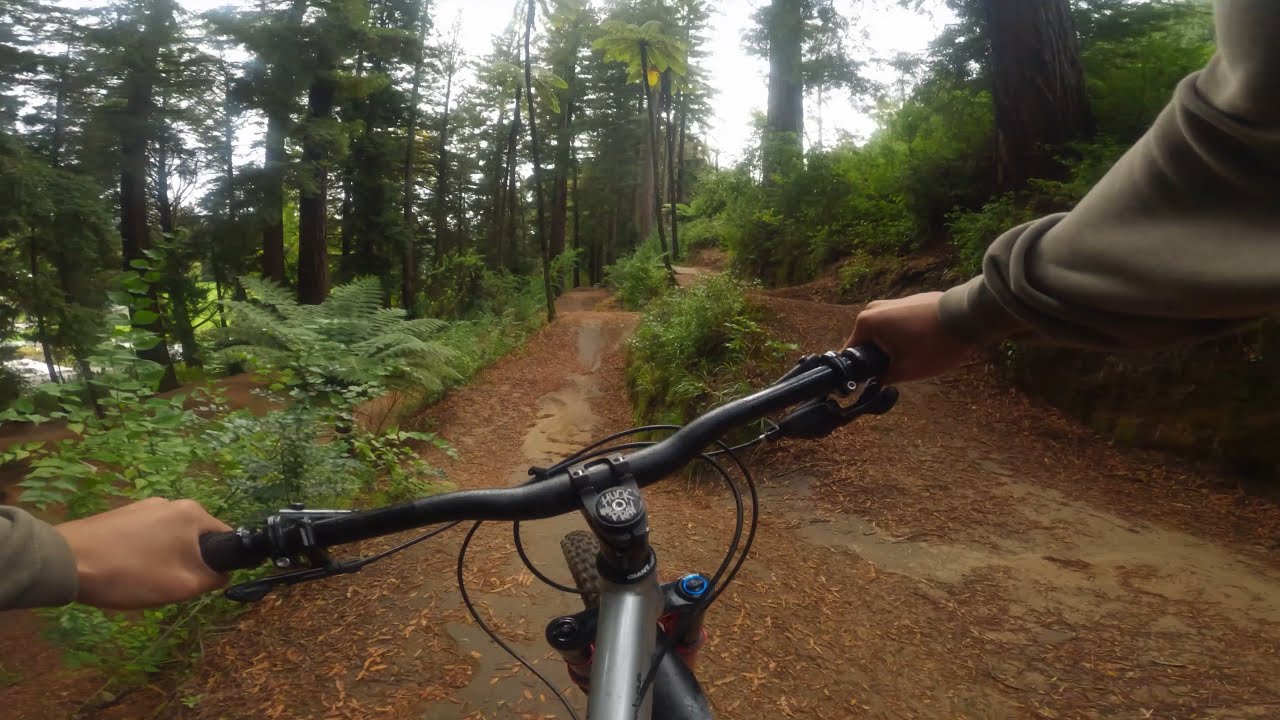 trying the Dodzy Jump Park // Whakarewarewa