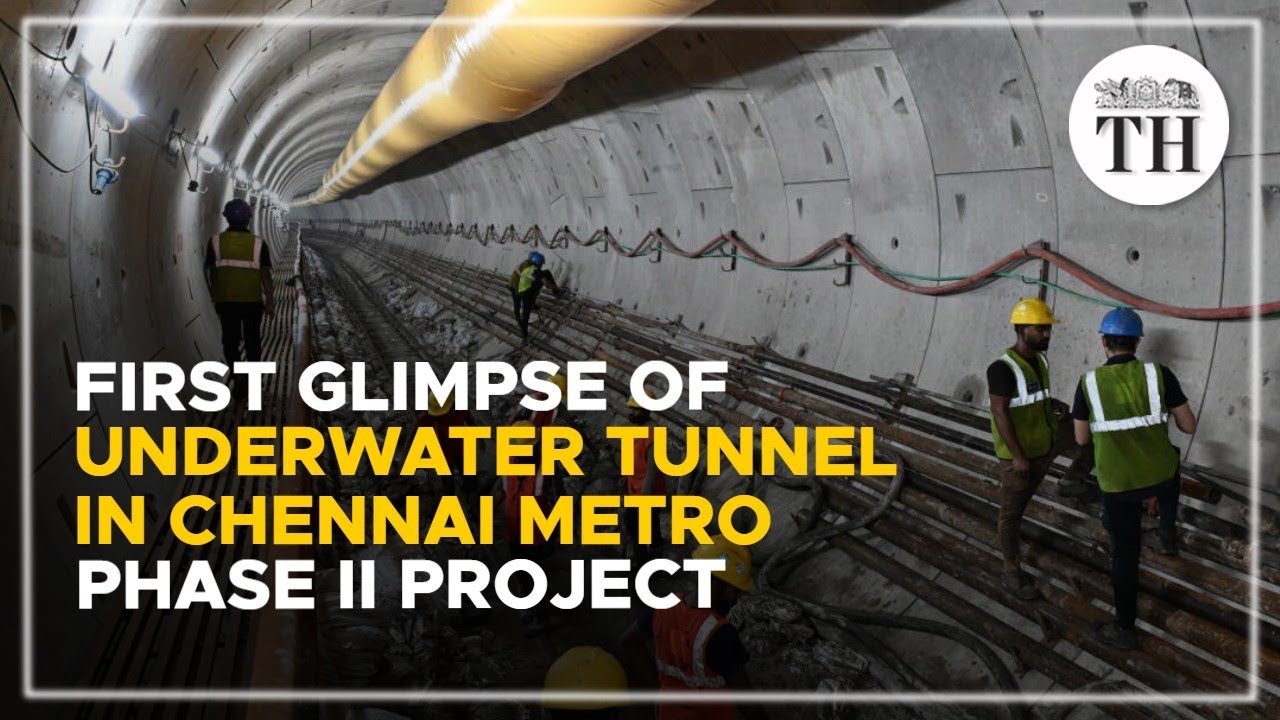 First glimpse of underwater tunnel in Chennai Metro Rail’s phase II project