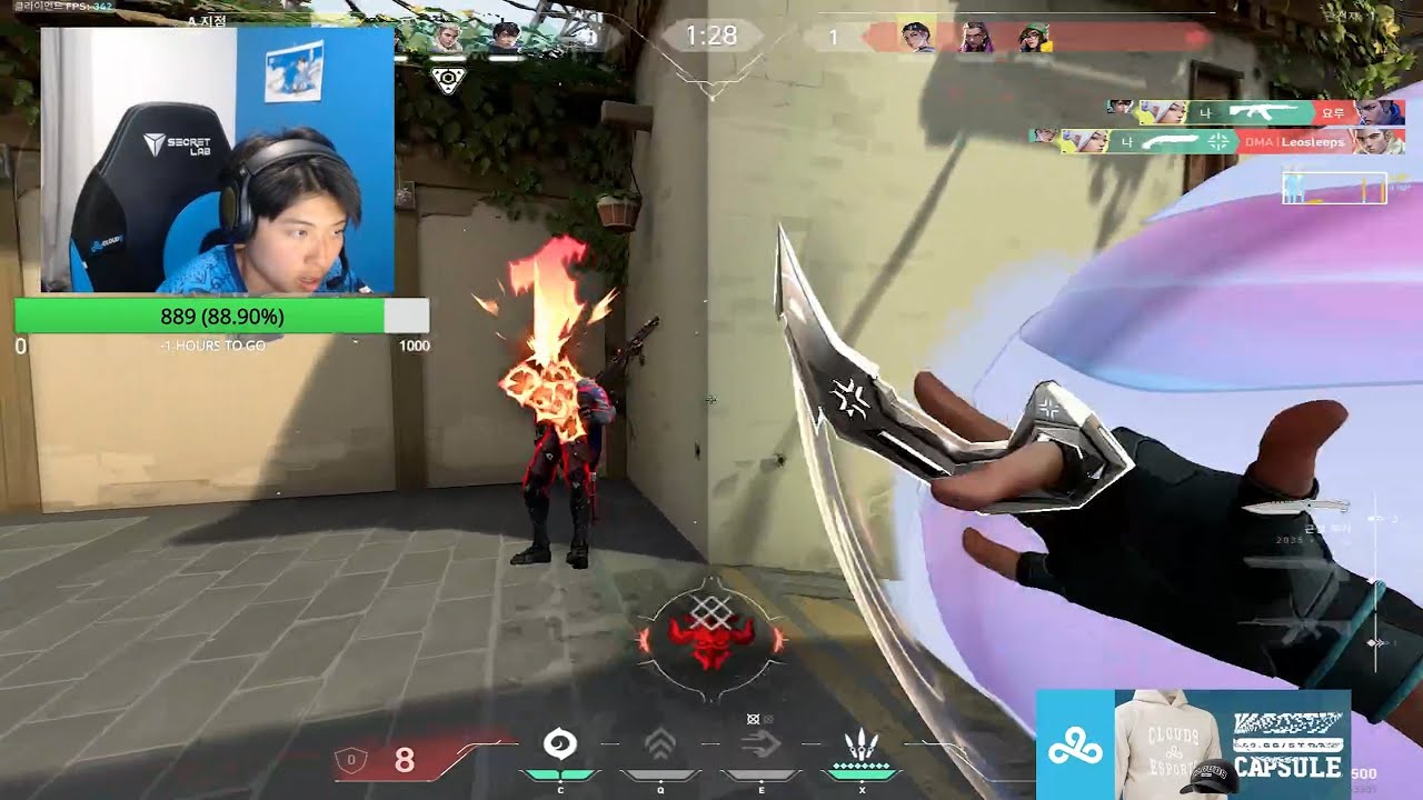 60 RANK! mvp! C9 OXY PRO JETT VALORANT RANKED GAMEPLAY