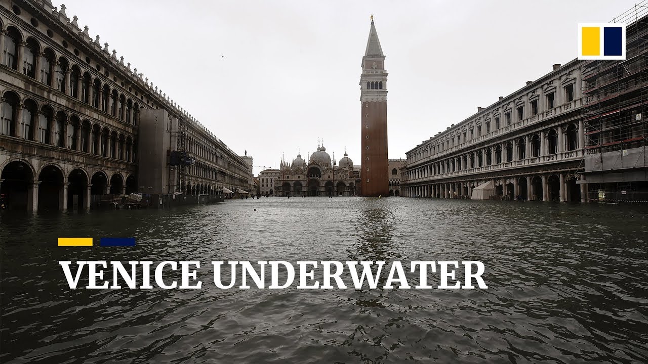 Three quarters of Venice underwater in serious flooding