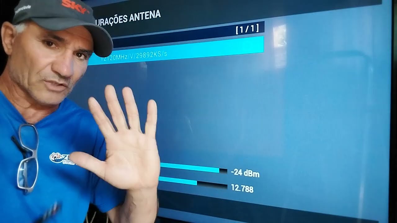 Menu secreto Satmax 5 como apagar canais da banda C