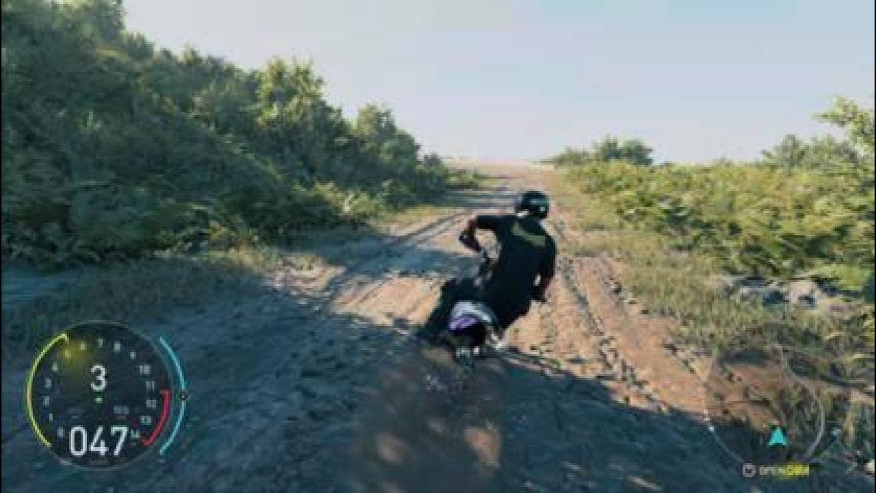 KTM ride on dirt
