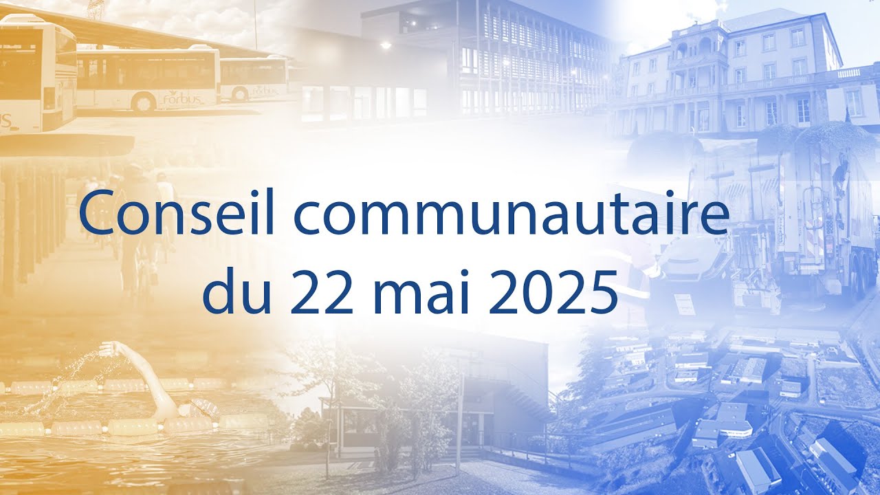 Conseil communautaire du 22 mai 2025