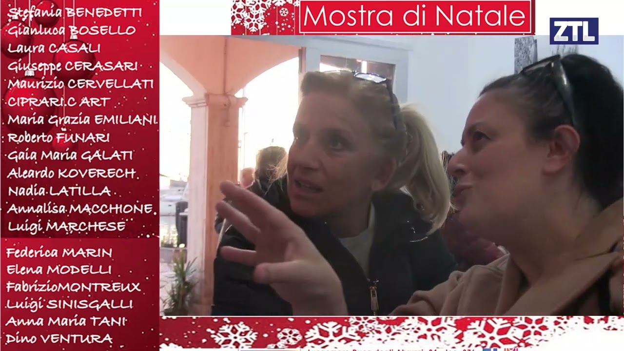 ZTL TV - Mostra di Natale alla Galleria Ess&rre con nuovissime sorprese in arrivo