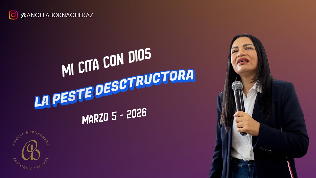 Mi Cita con Dios:  | Devocional 5 de marzo  | Pastora Ángela Bornachera