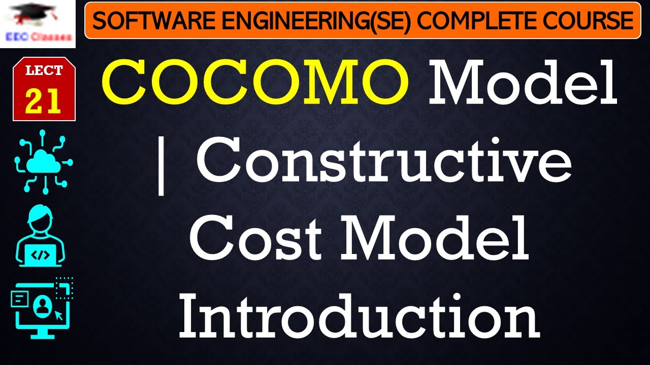 L21: COCOMO Model | Constructive Cost Model Introduction | Software Engineering Lectures Hindi