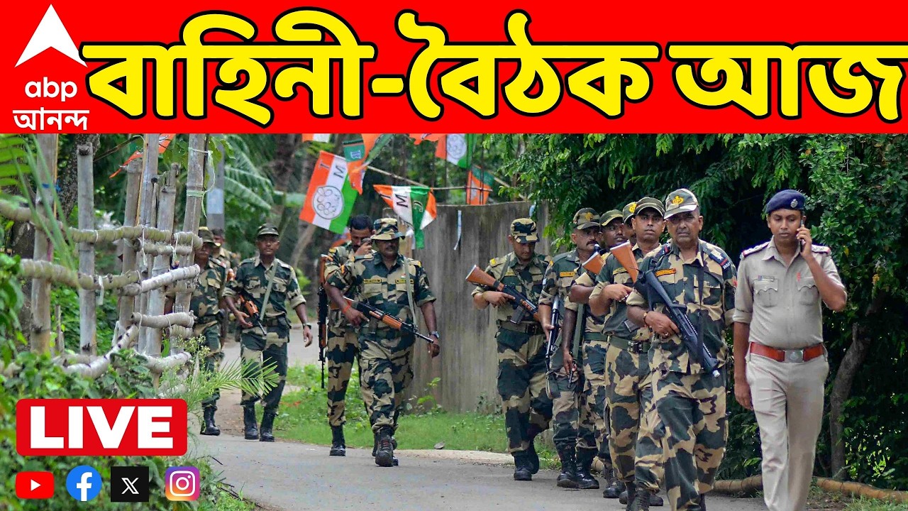 Central Force LIVE: কোথায় কত কেন্দ্রীয় বাহিনী? আজ বৈঠক | Assembly Election 2026 | ABP Ananda LIVE
