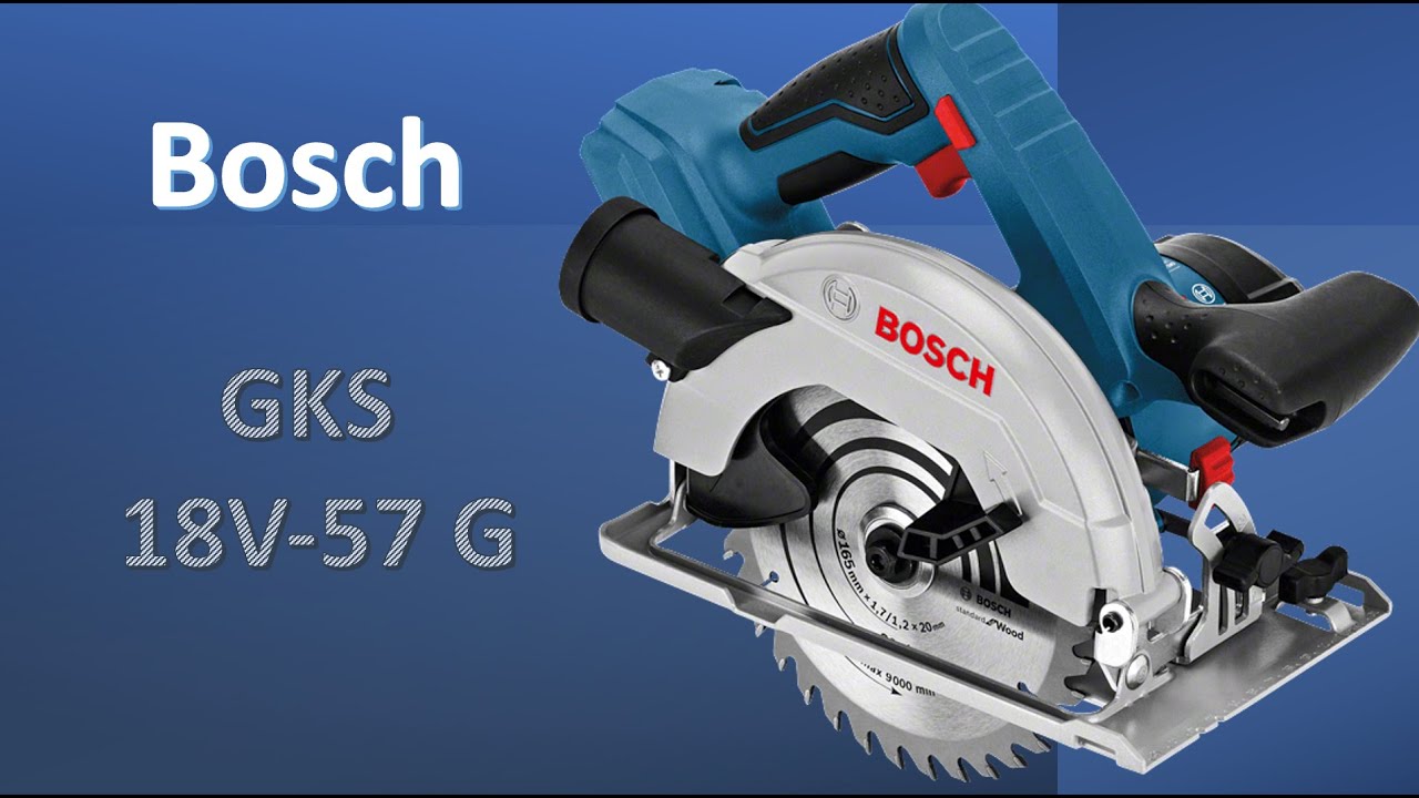 Bosch GKS 18V-57 | Circular Saw |  Fast and Powerful | Unboxing | Assemble