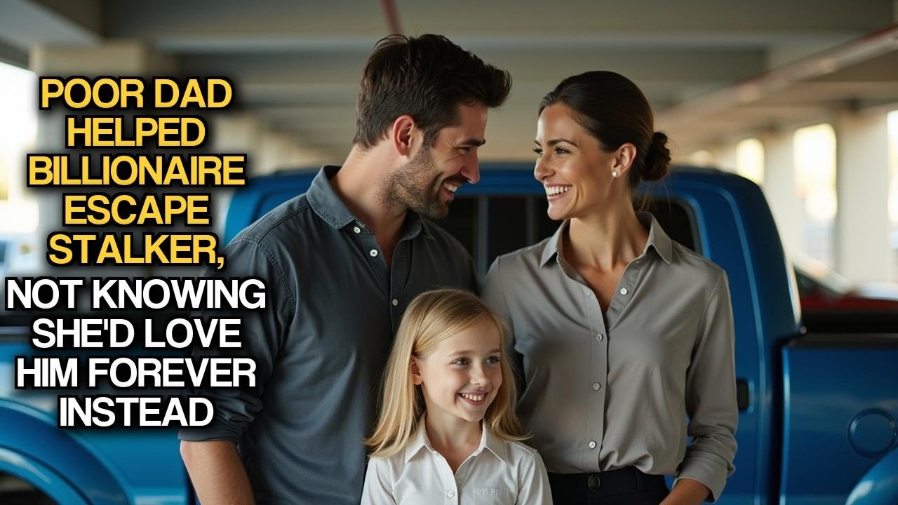 Poor Dad Helped Billionaire Escape Stalker, Not Knowing She'd Love Him Forever Instead