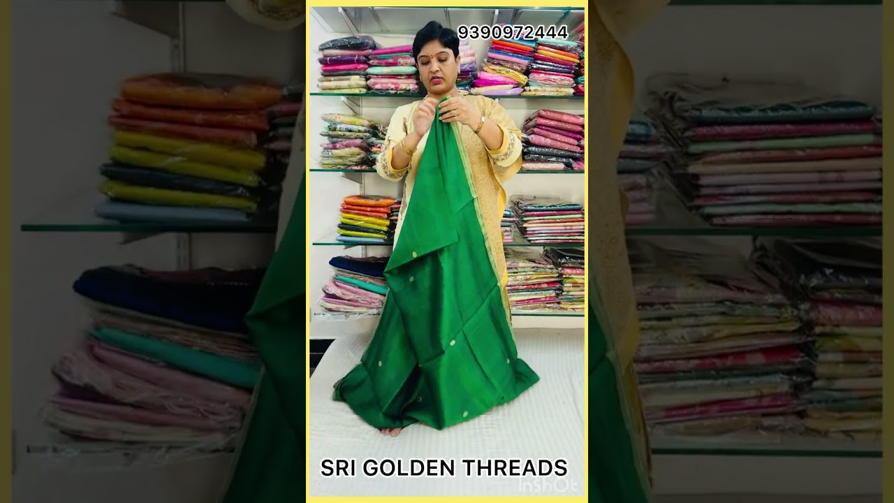 Matka Handloom  ,Pure Silk And Tissue Jamdhani Dress Meterials 