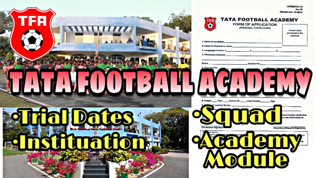Tata Football academy Trial and Academy Structure 2022 || Best Football academy India #TFA