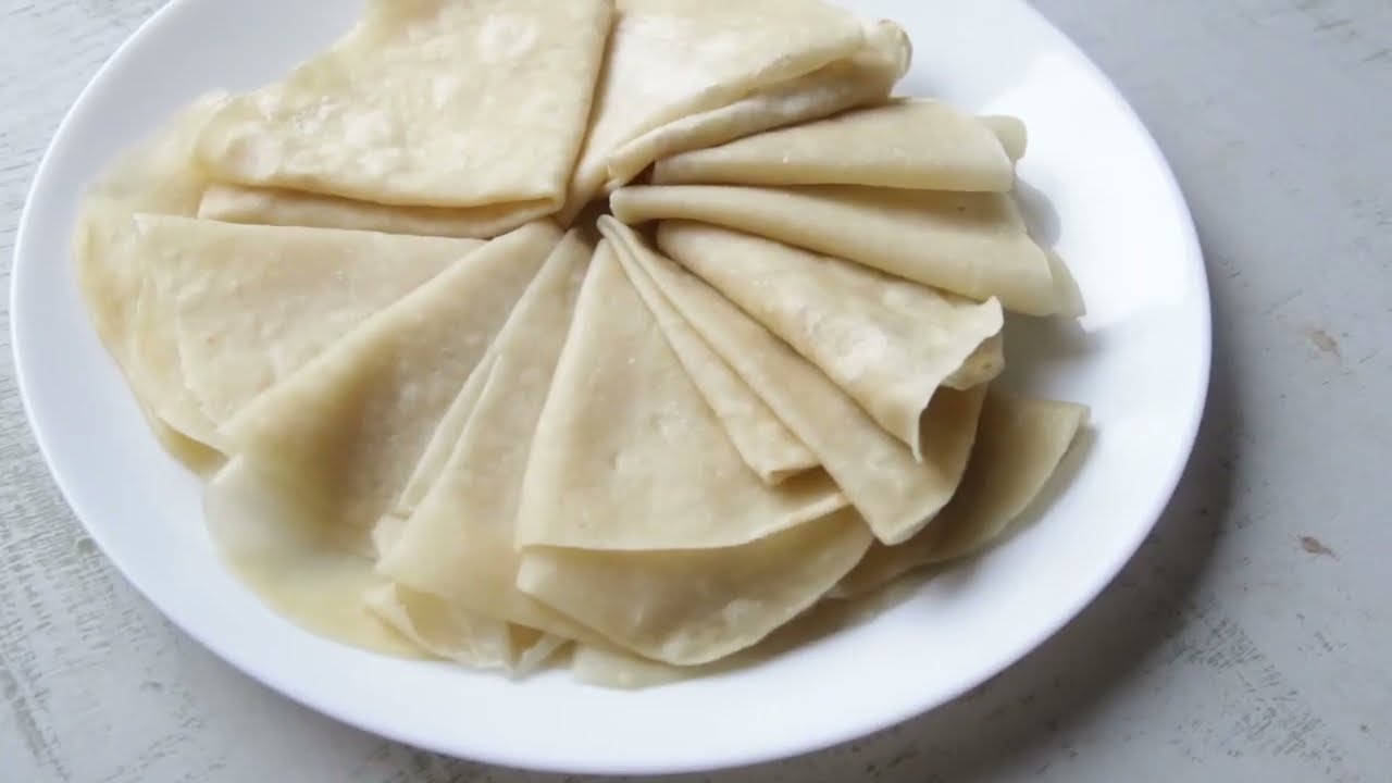 Peking Duck Pancakes (Spring Pancakes/ Mandarin Pancakes/ Chun Bing)