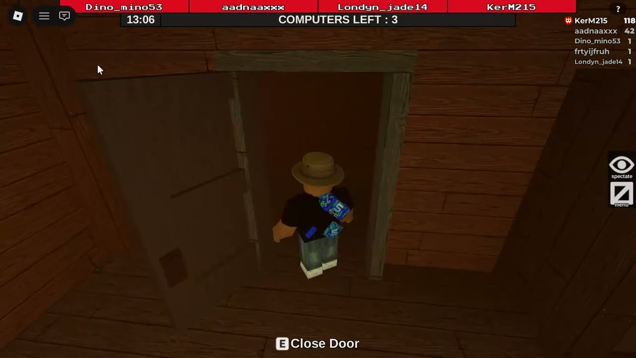 me playing flee the facilty