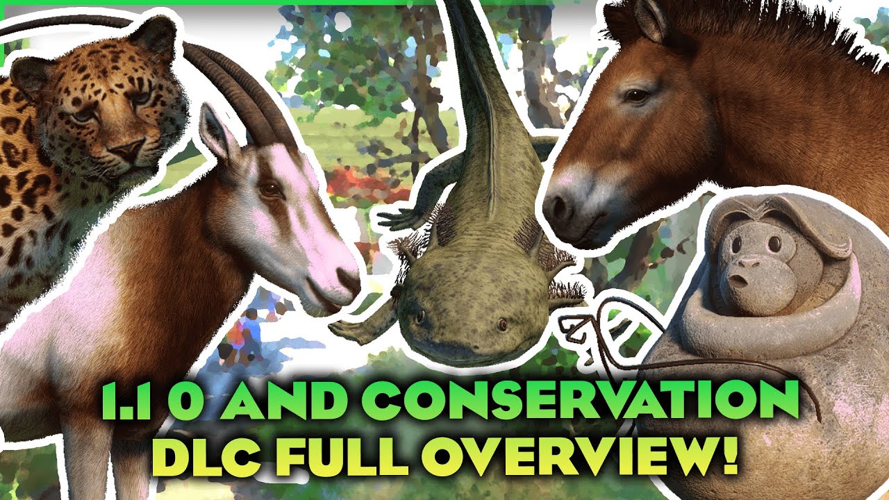 FULL OVERVIEW! | Planet Zoo's Conservation DLC & Update 1.10