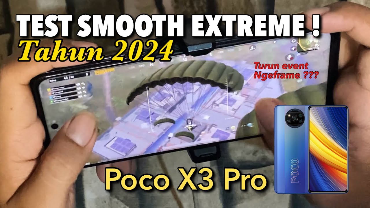 POCO X3 PRO PUBG RANKED TEST SMOOTH EXTREME 2024 ‼️ | Turun Event Ngeframe ??