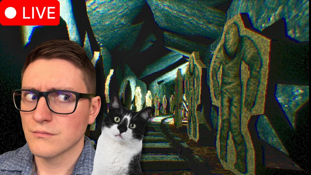 A Horror Game About A Haunted House Ride... With A Cat?!?