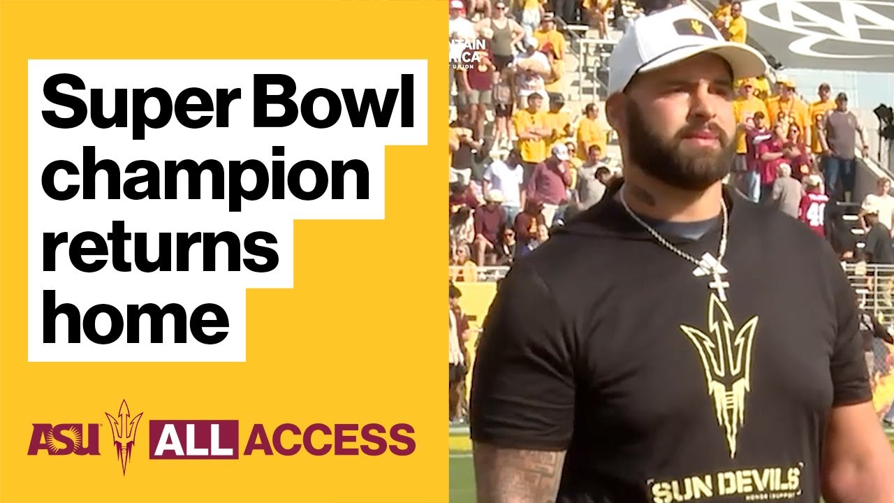 ASU All Access: Легенда Лоуренс Гай возвращается в Темпе, рассказывает о победе в Суперкубке и го...