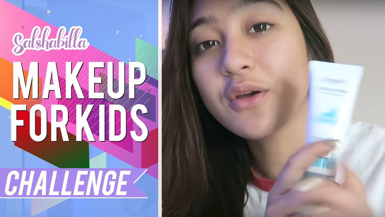 Salshabilla #BEAUTY - MAKE UP FOR KIDS #CHALLENGE