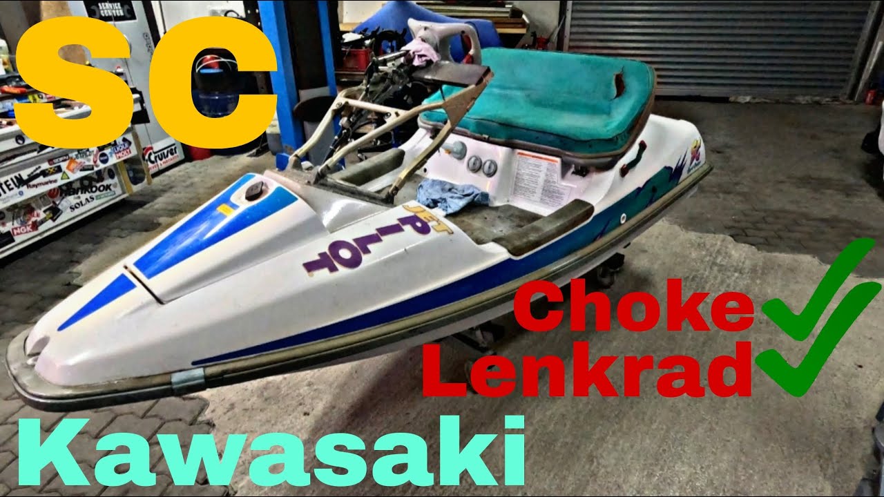 Super Chicken, Kawasaki, Teil 2, Choke und Lenkrad 🔧🪛 Der Sport Cruiser wird zum Skelett 🦴🩻