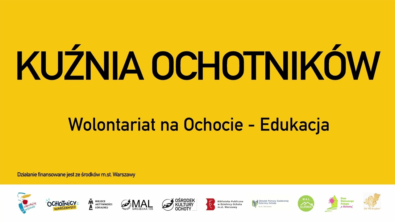 Kuźnia Ochotników - Edukacja (Audiodeskrypcja)