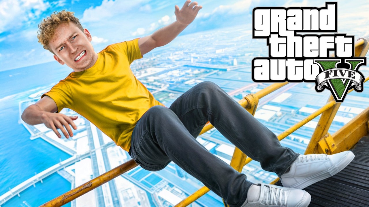 GTA V PARKOUR CHALLENGE po 8 LATACH! 👴🏻