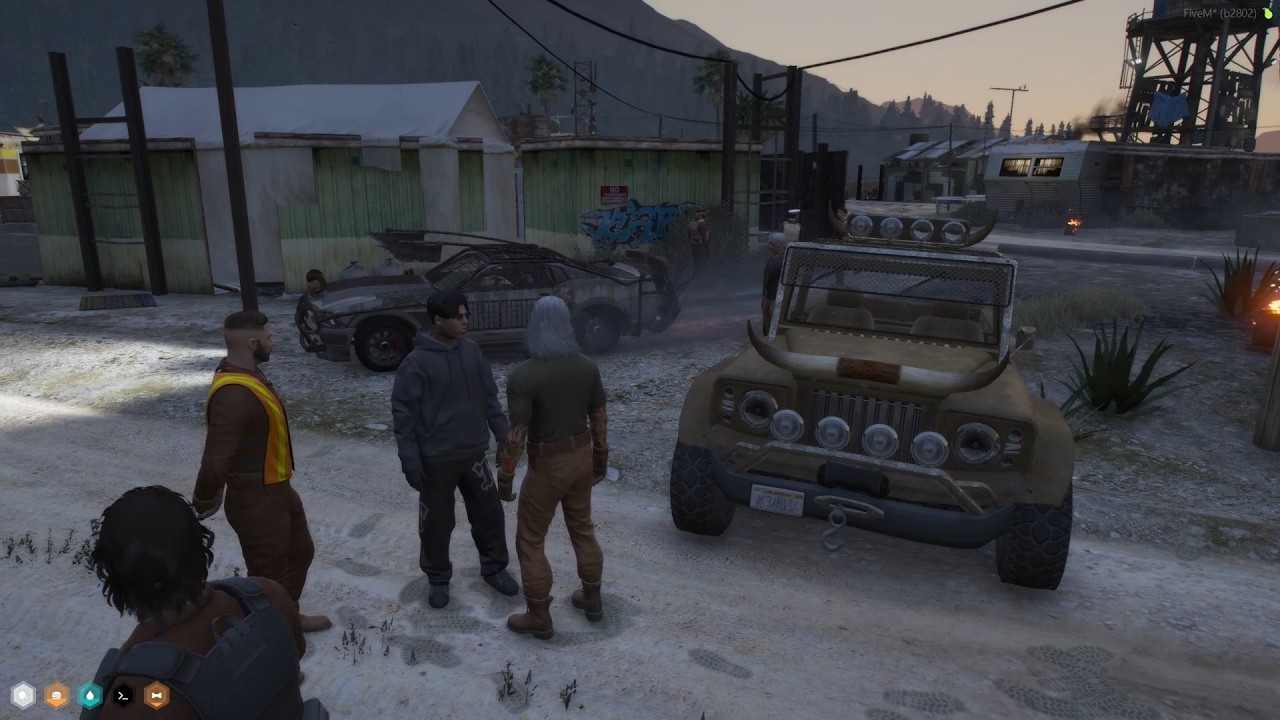 Marty Banks Visit New Babylon & Run into Old Friends - MultiPOV | Nopixel GTARP
