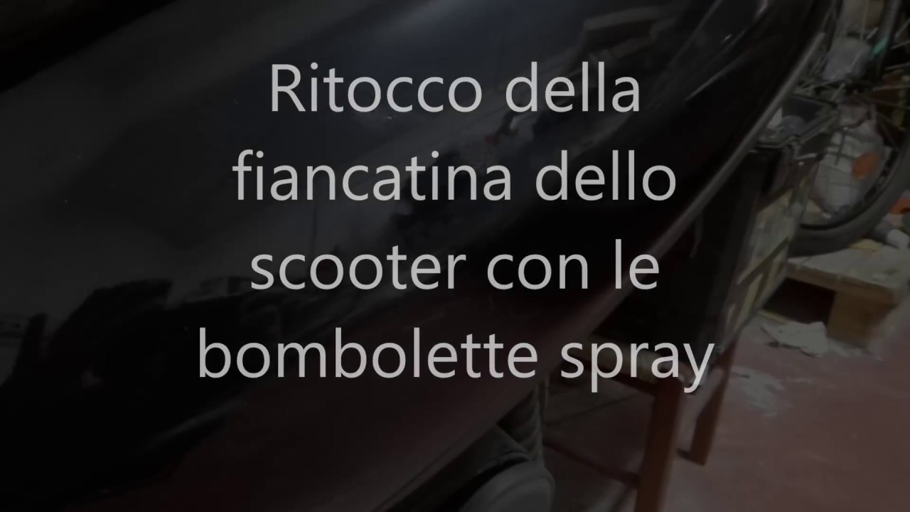 Verniciare le carene con la bomboletta