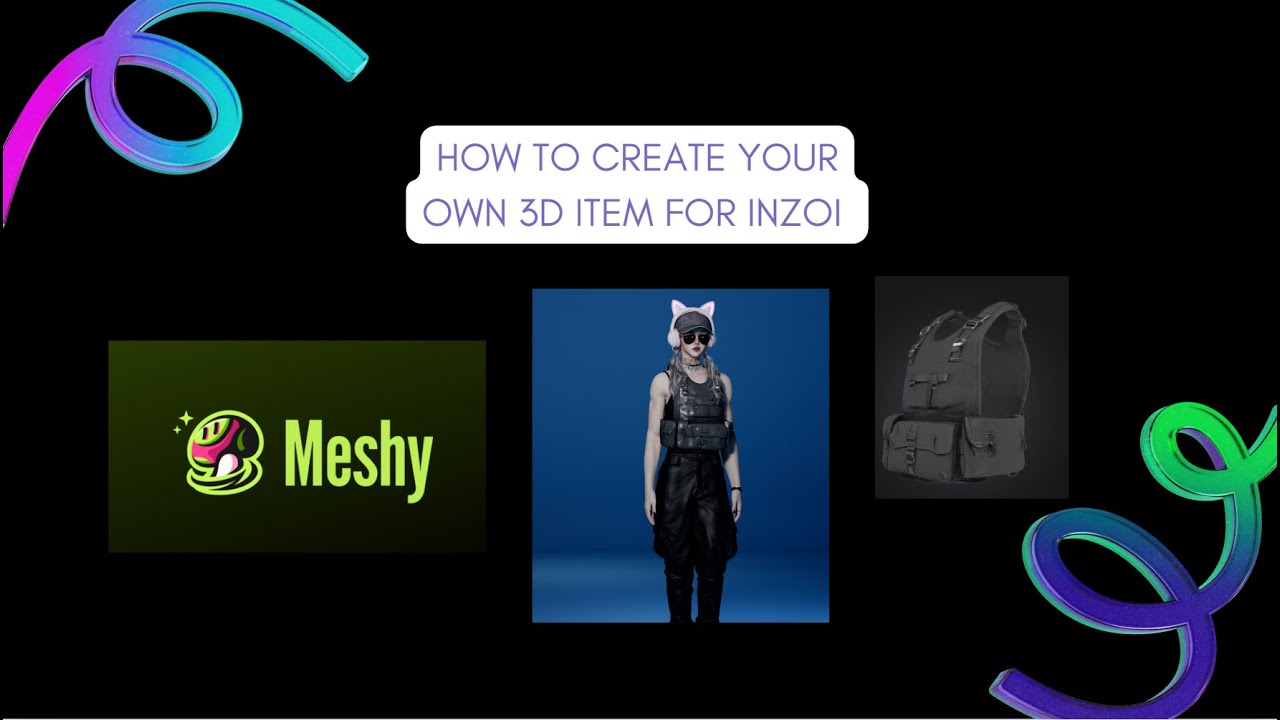 InZoi- Create Stunning 3D Items with AI Meshi