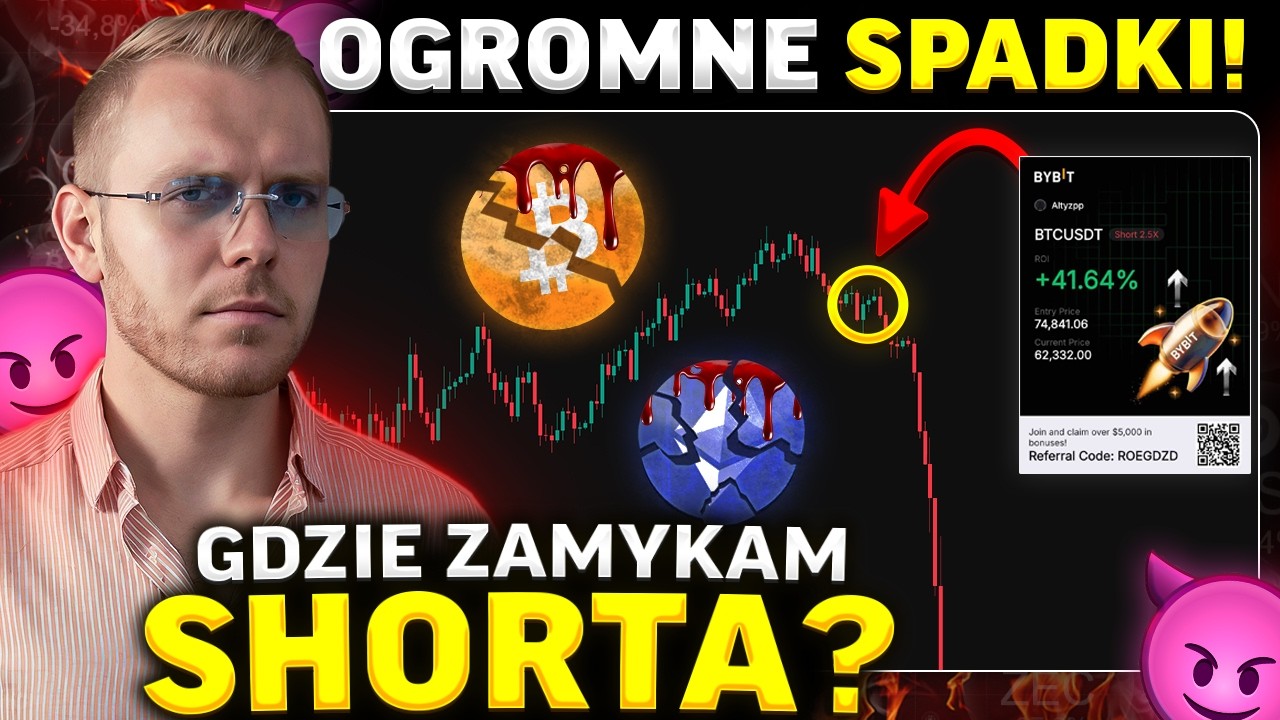 URGENT: BITCOIN WILL DROP EVEN HARDER! HERE IS what I AM DOING