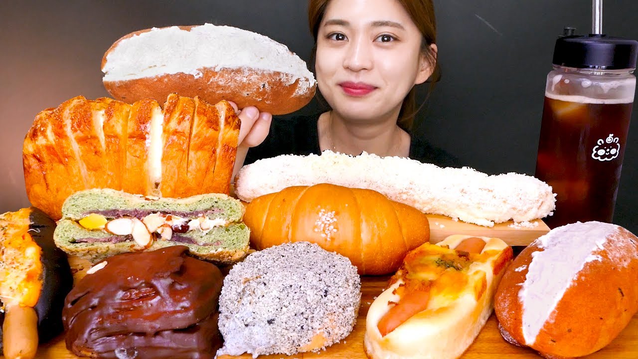 🍞Tous Les Jours😍뚜레쥬르 신메뉴 먹방✨빵덕들 모여라❤[Salt Butter Roll,Earl Grey Cream burn,Choco Bread]Mukbang