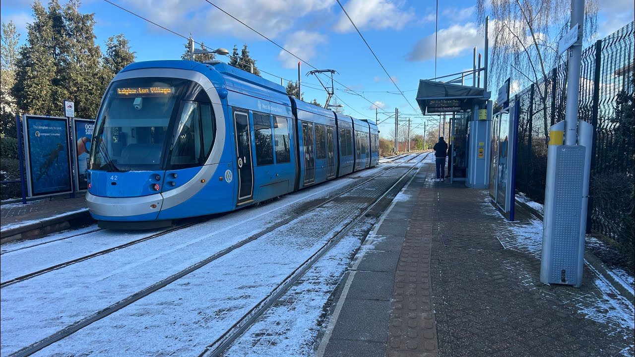 West Midlands Metro Saturday 3rd January 2026 Wednesbury Great Western 