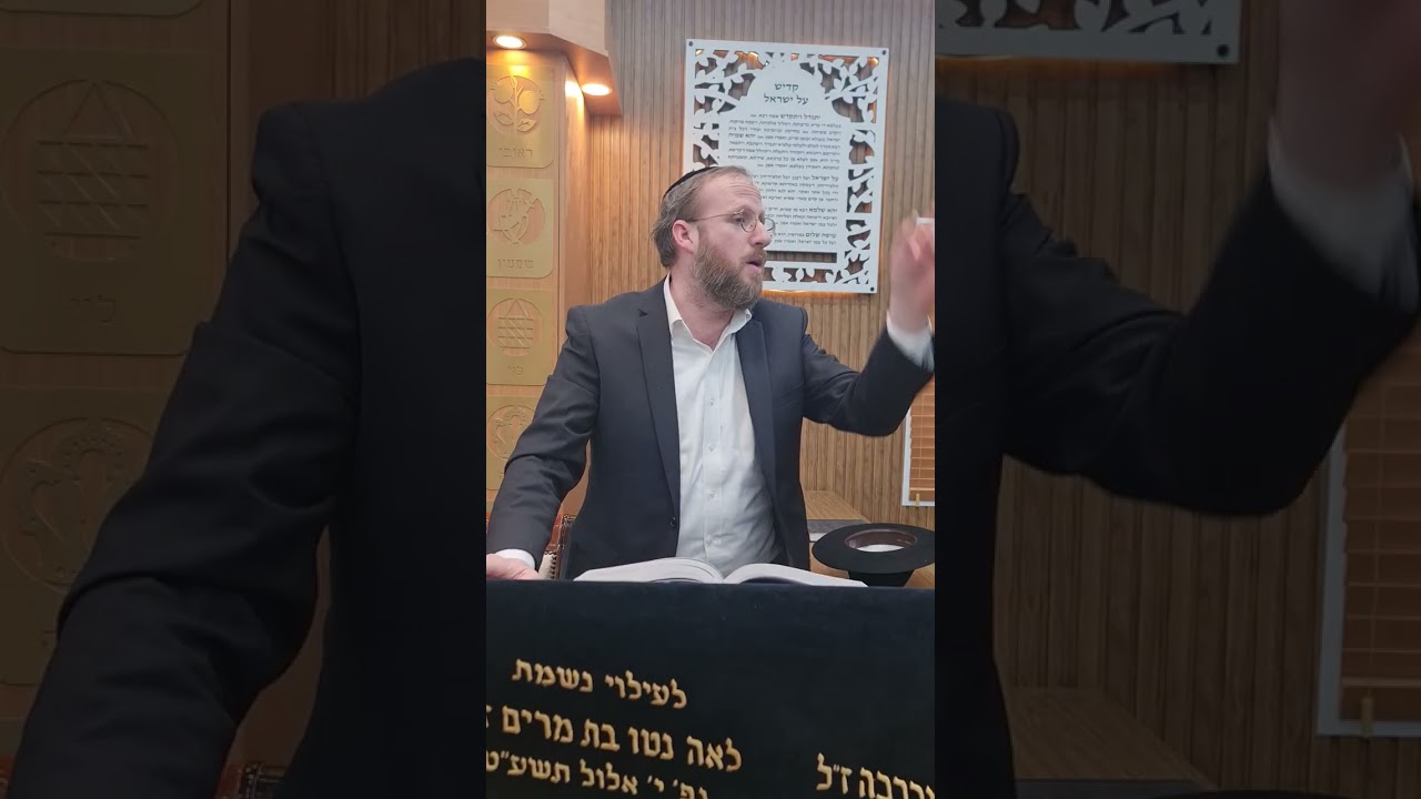 הרב אברהם קרוייזר - פרשת תצווה - תשפ