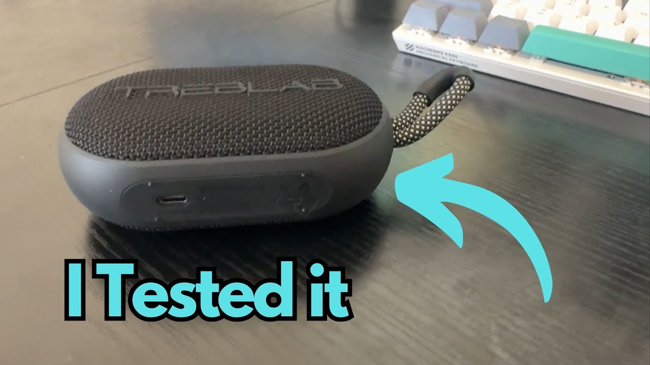 The Treblab Go Speaker is Small and Powerful