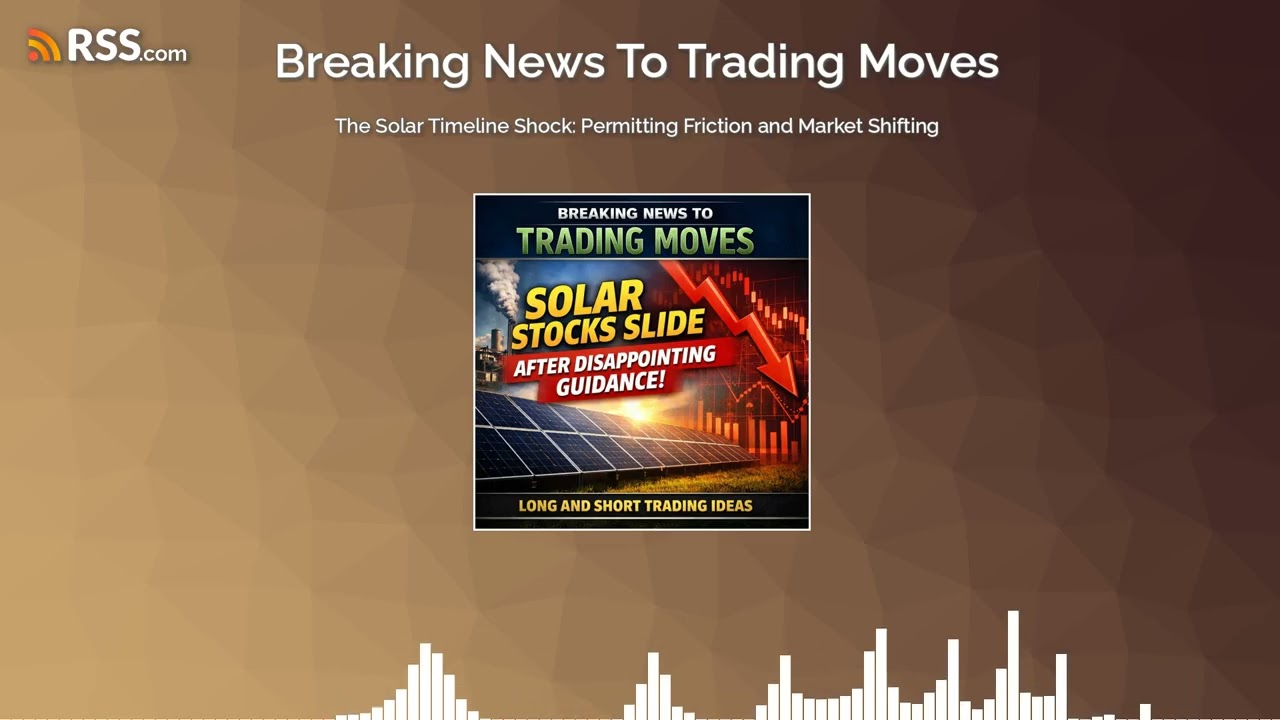 The Solar Timeline Shock: Permitting Friction and Market Shifting