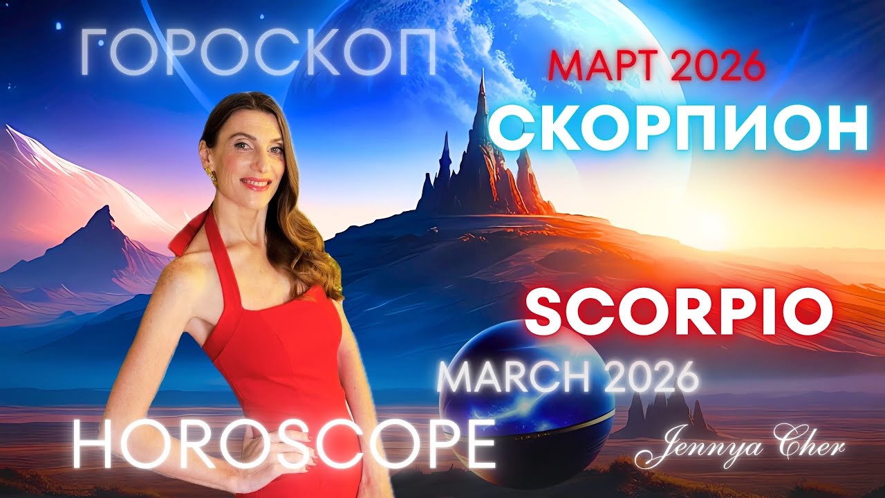 Скорпион - Гороскоп на март 2026 года 🔥