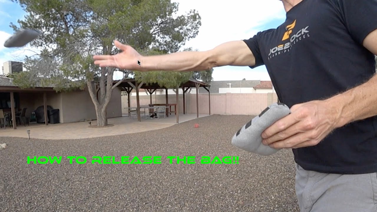 Cornhole Release Close Up