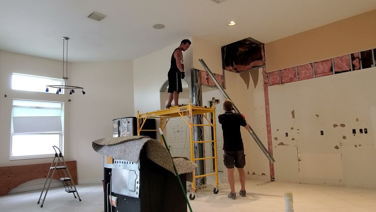 Remodeling The Kitchen Timelapse  (Demolition) part2