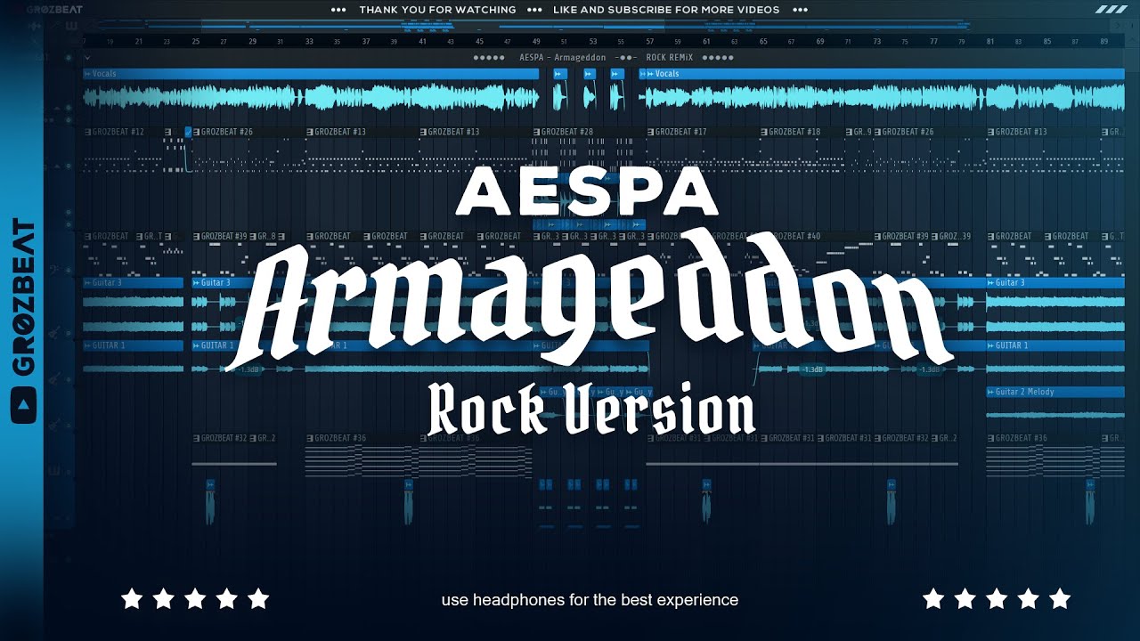 AESPA - Armageddon (BAND / ROCK ver.) // FL Studio