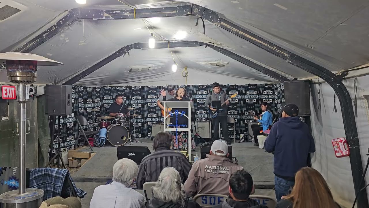 Shania Johnson “He’s Coming On A Whitehorse/ Let It Rain”