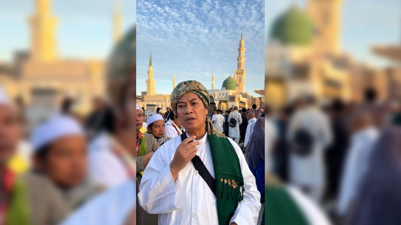 ZIARAH KEPADA NABI SAW & AHLI BAQI' | UMRAH ROMDHONIYYAH 1447 H
