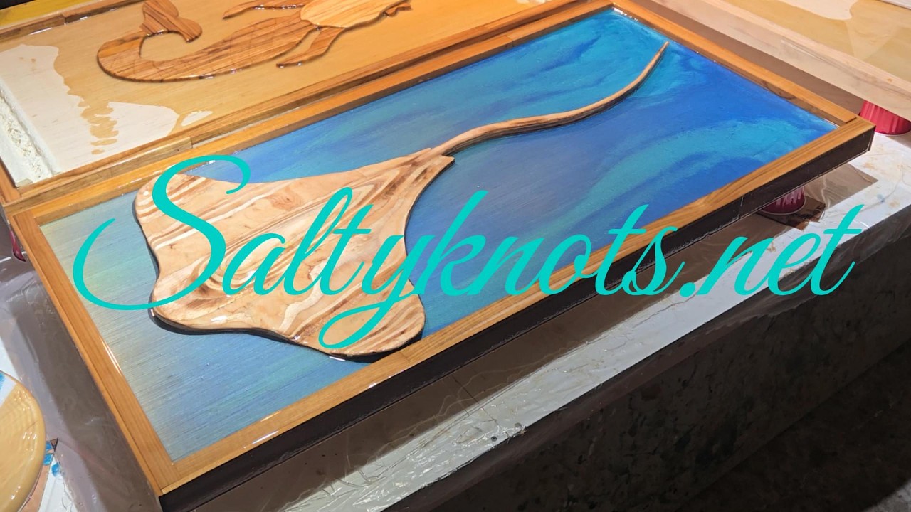 stingray #resinart saltyknots