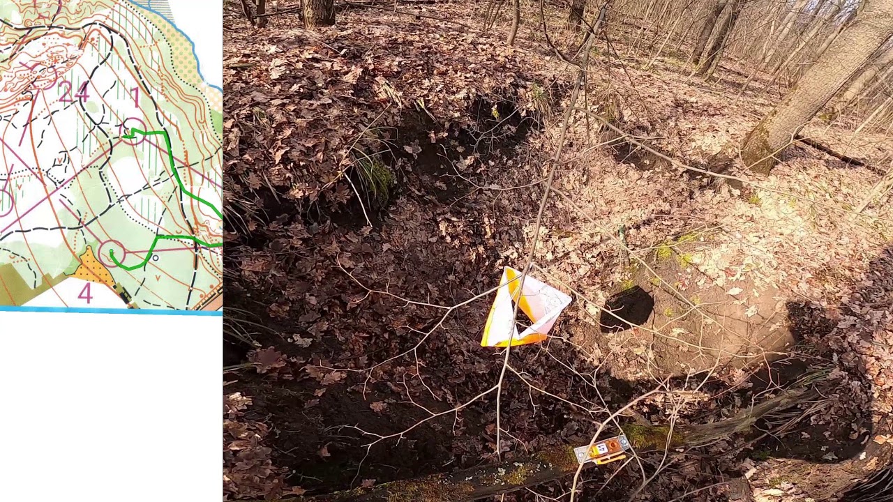Headcam Orienteering: Lisopark, Kharkiv, Ukraine. Regional Championship - Round 2.