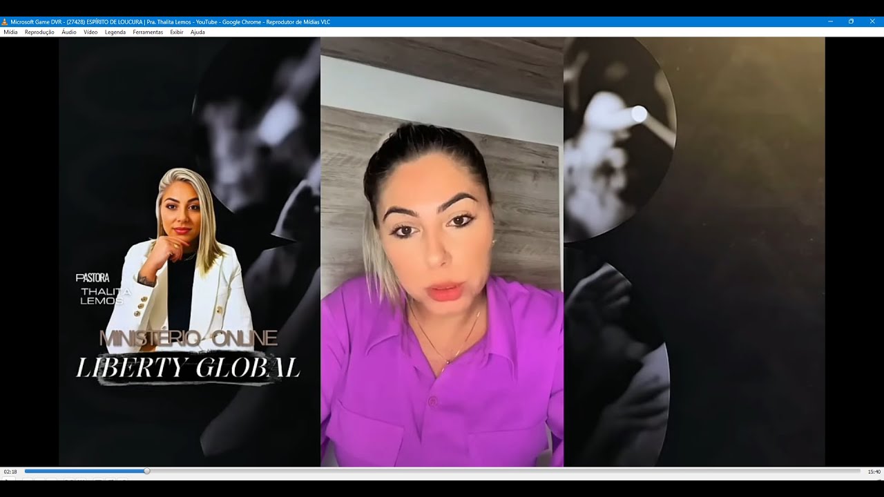 ESPÍRITO DE LOUCURA   Pra  Thalita Lemos   YouTube
