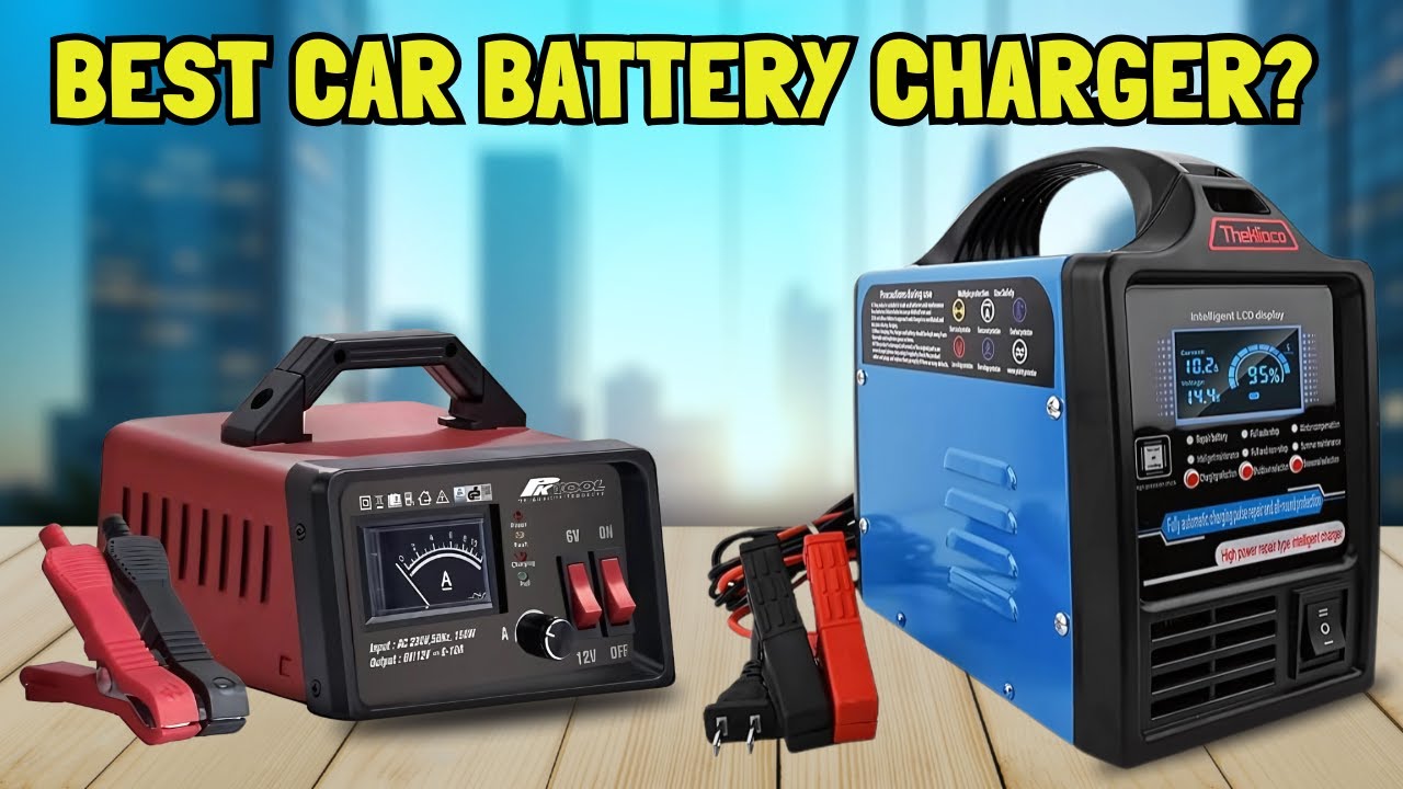 Best Heavy Duty Car Battery Charger & Maintainer? 🔋 Unboxing & First Test of 12V/24V Thekliaco!