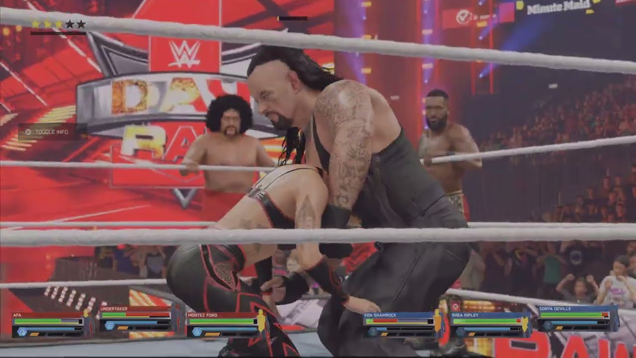 Team asuka vs team Undertaker 