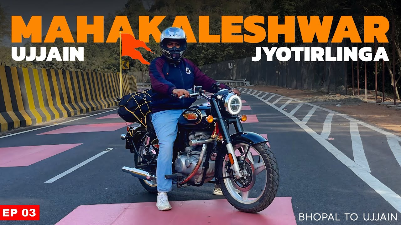 Solo Bike Ride to Mahakaleshwar 🕉️ | Ujjain Travel Vlog | EP 03