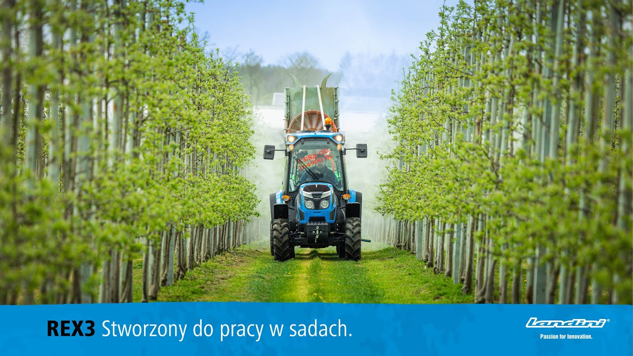 Jak REX3 sprawdzi się w nowoczesnym sadzie?