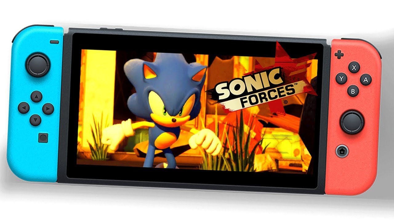 SONIC FORCES GAMEPLAY DO INÍCIO NO NINTENDO SWITCH !!!